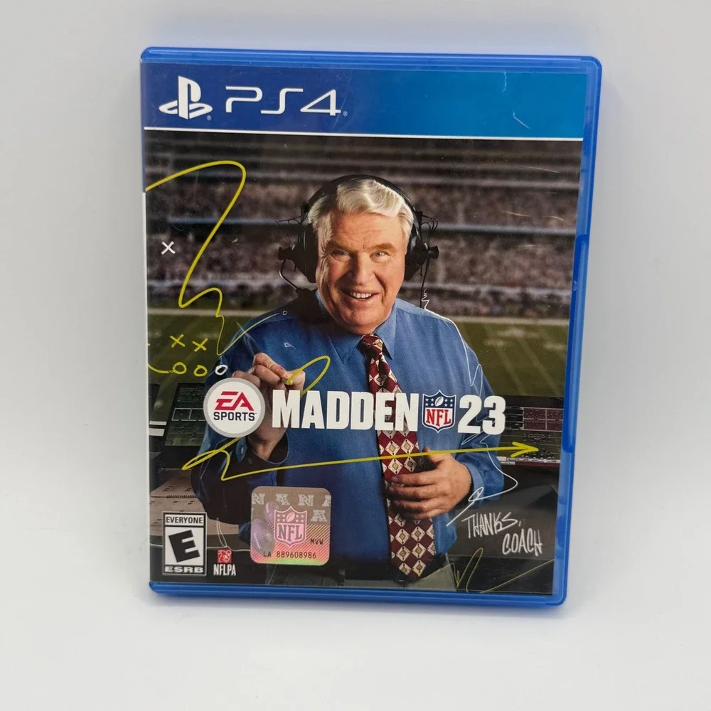 EA Madden NFL 23 PS4 N/A Blue Excellent Sports Football Video Game Disc